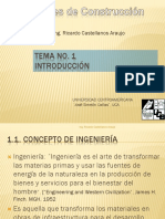 Tema 1 Materiales de Construcción - Introducción