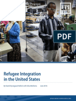 Refugee Integration in The United States