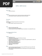 SAP01e - SAP01 Overview
