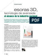 Impresoras 3D