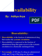 Pharmacology Bioavailability