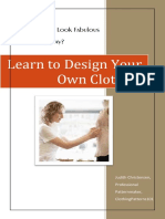 Learn To Design Your Own Clothes PDF