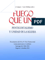 FUEGO QUE UNE Pentecostalismo y Unidad de La Iglesia