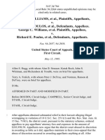 Williams v. Poulos, 54 F.3d 764, 1st Cir. (1995)