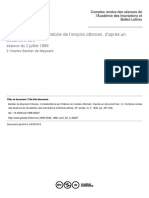 Charles Barbier de Meynard - Considérations Sur L'histoire de L'empire Ottoman, D'après Un Document Turc