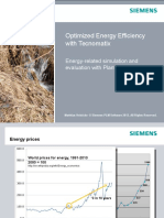 Energy Simulation Plant Simulation Version 11 MH 07