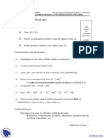 Tratamiento de Agua - Apuntes - Ingeniería Química