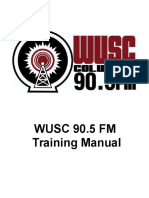 WUSC Training Manual