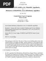 Paul E. Montplaisir v. Richard J. Leighton, 875 F.2d 1, 1st Cir. (1989)