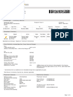 Jet Airways Ticket - 25th Sep 2015