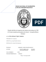 Informe Sistema de Bombeo