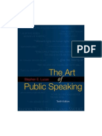 The Art of Public Speaking 