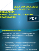 Bioquimica de La Coagulacion