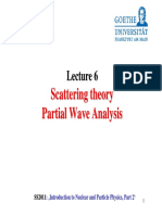 L6 Scattering PartialWaves