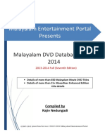 Malayalam DVD Database 2013-2014 Full PDF