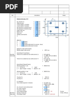 Pile Cap Design - 4columns