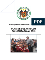 Plan Desarrollo Concertado 2015