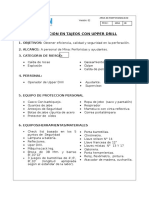 PETS Perforación Con Uper DrillL