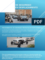 Protocolo de Seguridad en Desplazamiento