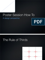 Poster Session How To: A Design Perspective