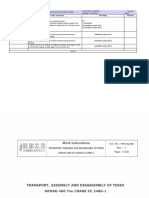 Instruction - Transport, Assembly and Disassembly of Terex Demag 400 Ton Crane CC 2400-1