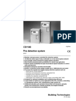 Siemens CS1140 Fire Detection System