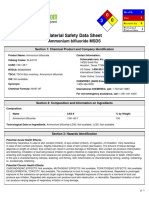 Msds Ammonium Bifluoride PDF