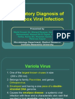 Laboratory Diagnosis of Smallpox Virus