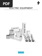 Sistema Electrico DX800 Sandvik