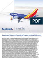 Southwest 2016 Investor Day Presentation