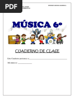 Cuaderno 6 º Musica