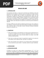 Informe de CBR