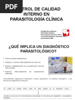 Control de Calidad Interno en Parasitología Clínica