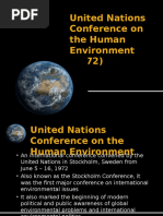 United Nations Conference On The Human Environment