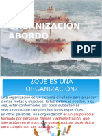 Organización Abordo - Puente