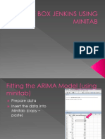 The Box Jenkins Using Minitab 3