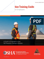 Osha Fall Protection Toolbox Talks and Trainer Guide PDF