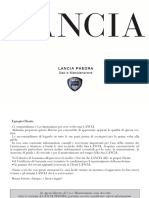 Manuale Uso e Manutenzione Lancia PHEDRA