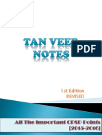 Tanveer Notes Revised 1st ED (Uploaded by Hanan)