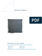 User Manual XMP 120 130 Iad Dgs x12 10ep