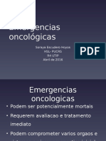 Emergencias Oncologicas