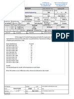 Ultrasonic Examination Report: Wayland Engineering