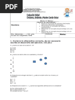 Prueba de Razones Porcentajes y Razones 2