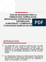 Presencia de Plaguicidas en Alimentos 