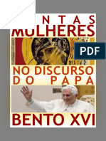 Santas Mulheres Papa Bento Xvi