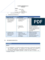 Sesión de Aprendizaje #1-Ii-Bimestre-Lipidos