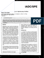 Iadcispe: lADC/SPE 17228 Development and Field Testing of A High-Accuracy Full-Bore Return Flow Meter