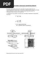 Cimentaciones Cargadas Excéntricamente