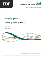 2008 NHS Blood Glucose Systems