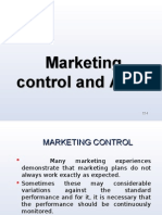 Marketing Control and Audit